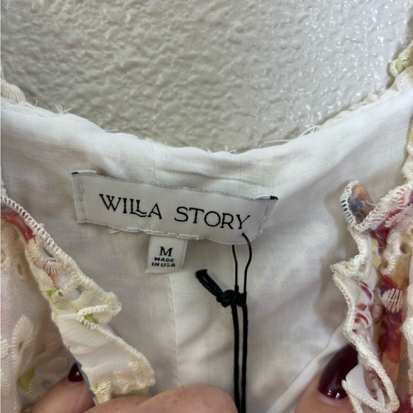 Floral Ruffle Strap Top - Picture 6 of 8